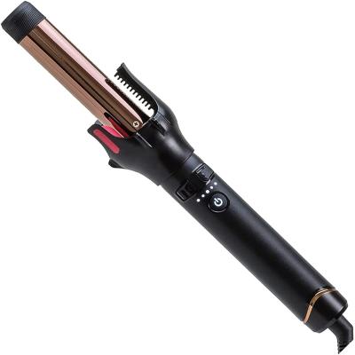 China 1 Inch Home Use Hair Curler Adjustable Heat Adjustable Settings Automatic Hair Curling Iron Magic Wand for sale