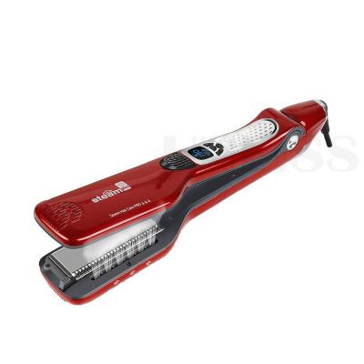 China PCBA Designing OEM Factory Professional Hair Salon Home Styling Tools Dual Voltage 110V-240V Steam Hair Straightener Flat Iron for sale