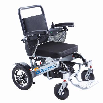 China Economic Remote Motor Cheap Price Light Aluminum Alloy Airport Electric Wheelchair for sale