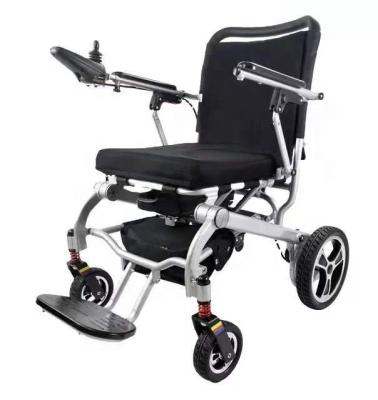 China Aluminum Alloy Professional Power Easy Folding Wheelchair Disabled Electric Wheelchair for sale