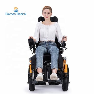 China Hot Selling Foldable Stair Climbing Wheelchair Disposable Electric Wheelchair Climbing Motor for sale