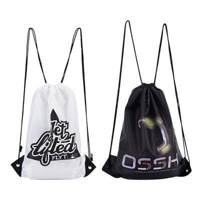 China Eco - Friendly Polyester Drawstring Shoe Bag Travel Shoe Bags For Men And Women for sale