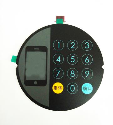 China Thin Anti - Static Foil Keypad Poly Dome Small Volume ZIF Connecotor for sale