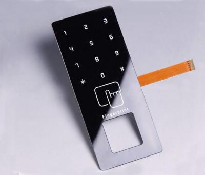 China Flat Capacitive Touch Panel For Intelligent Password Electronic Door Lock for sale