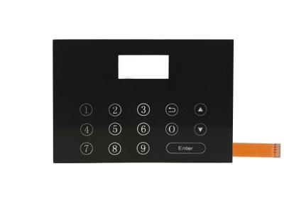 China 5H Hard Coating Capacitive Touch Keypad PMMA Overlay Ultraviolet Proof for sale