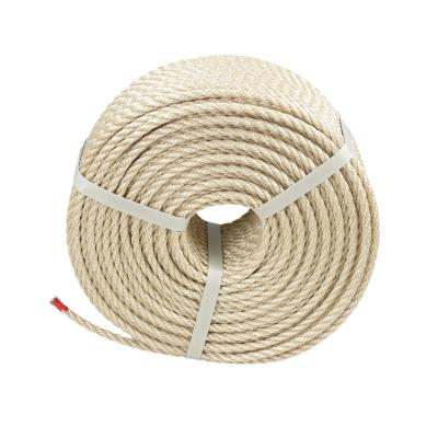 China Navy 1/2 in. X Rack Rope 300 Ft Nylon Twin Braid Rope Marine-Grade White for sale