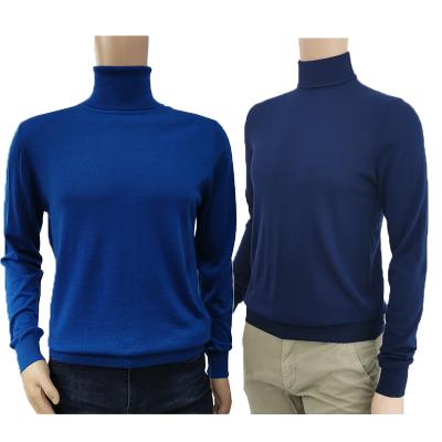 China 2021 Autumn Winter Breathable 100% Merino Wool 16 GG Turtle Neck Men's Knit Sweater High Quality For Men for sale