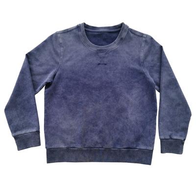 China Autumn Wholesale Boys Cotton O Neck Anti-pilling Long Sleeve Sweatshirts Vintage Children Uses Kids T-shirts for sale