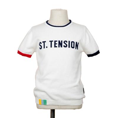 China 2021 Summer New Breathable Hot Selling 100% Cotton O-Neck Shorts Sleeve Knitted Boy's T-Shirts for sale