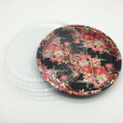 China SM1-2103HGH-A Disposable Sushi Nori Food Grade Packing Disposable Container Sushi Fully Clear Plastic Box for sale