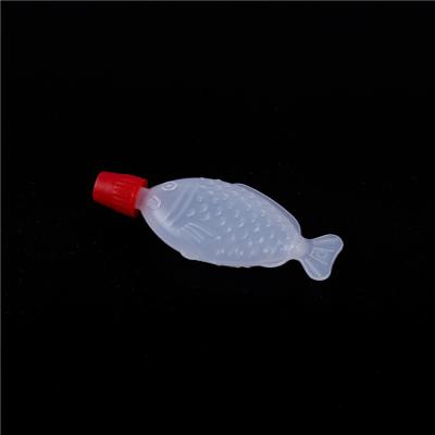 China Disposable Japanese Soybean 2.6ml Mini Cheap Fish Soy Sauce Bottle Containers With Lids for sale