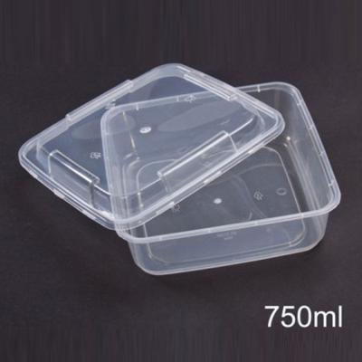 China Disposable Microwavable Disposable Plastic Container / Takeaway Food Box SM6-3103 for sale