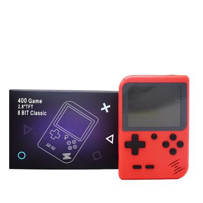 China ABS Video Game Console 8 Bit Retro Mini Pocket Handheld Game Player Built-in 400 Games for sale