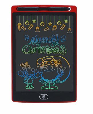 China Self Adhesive LCD Writing Tablet 8.5 Inch Colorful Message Graphics Kids Writing Board for sale