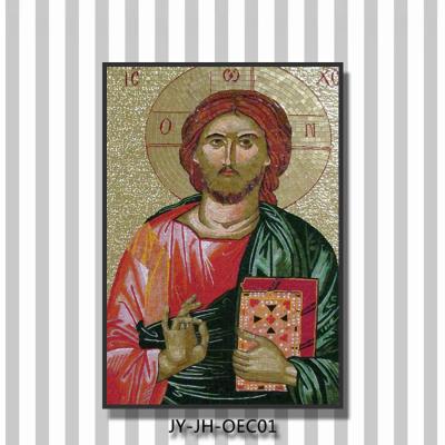 China Parquet Orthodox Church Patterns Mosaic Wall Art Mural for sale