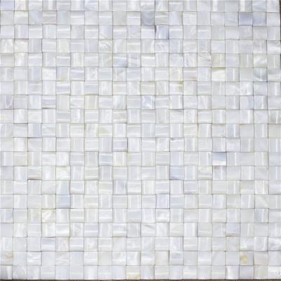 China Parquet Shell Mosaic Tile Pattern Decorative Tiles for Pillars for sale