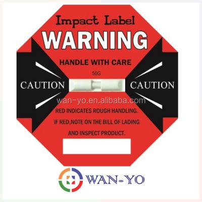 China Barcode Racing Damage Indicator - Impact Label Indicator (50G) WAN-Yo for sale