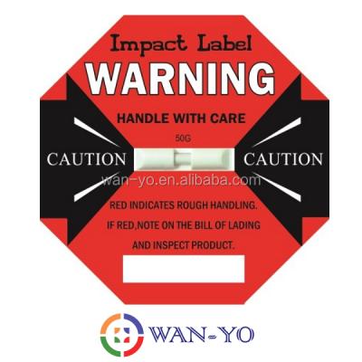 China Monitor & Prevent Mishandling/Damage of Goods or Shipping Impact in Transit Help Impact Record Label 50G by WAN-Yo for sale