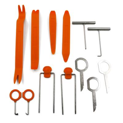 China 4/12PCS Car Disassembly Tool Dash Panel Trim DIY Tool Kit Sticker Accessories Car Audio Automotive Repair Removal Tool for sale