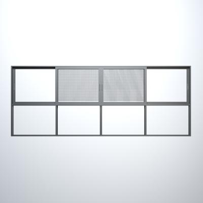 China China wholesale price modern super quality aluminum normal sliding window with bright acoustic for sale