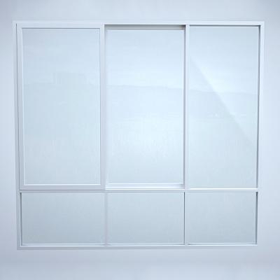 China Slide 2023 the latest family safety wind pressure resistance and sound insulation PVC sliding window for sale