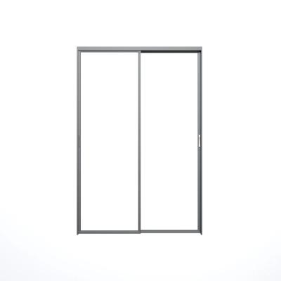 China Manufacturer Best Seller Competitive Price Magnetic Single Profile Modern Glass Levitation Sliding Door for sale