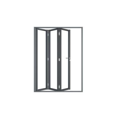 China Modern Design Professional Industry Wholesale Low Price Aluminum Sliding Vertical Folding Doors for sale