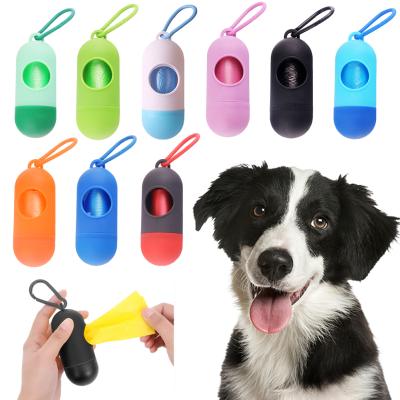 China Stocked Waste Pet Bag Dispenser , Wholesale Plastic Cat Dog Pet Dog Poop Bag Dispenser for sale