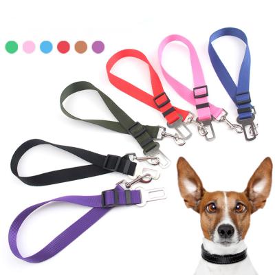 China Personalized Pet Safe Belt, Adjustable Pet Harness Strong Leash Pet Safety Belt for sale