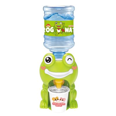 China Kids Gift Play House Toys Water Dispenser,Household Plastic Table Kids Manual Water Dispenser for sale