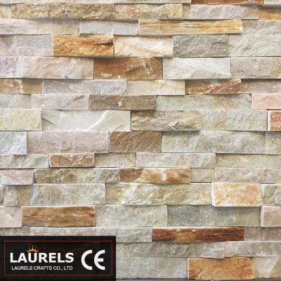 China Eco-friendly Cultured Natural Stone For Wall Cladding And Stone Panel for sale