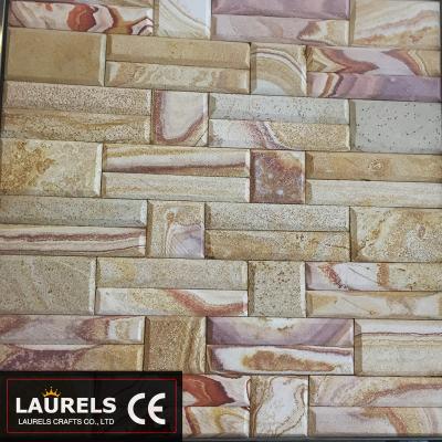 China Eco - Friendly Sandstone Culture Stone Marble Rough Outdoor Natural Stone for sale