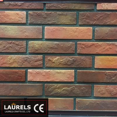 China Eco - Friendly Articial Durable Culture Stone Brick Wall For Castle Wall for sale