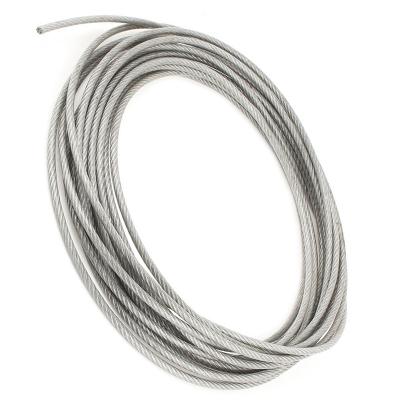 China Construction Stainless Steel 316 Steel Wire 7 * 7 2.5mm Rope for sale