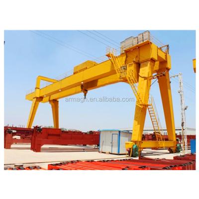 China Heavy Duty Gantry Crane 30t Yard Gantry Girder Frame Crane 80 Ton Rail Gantry Crane for sale