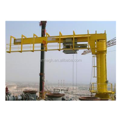 China Jib Crane 3t 6m jib crane 5 ton slewing outdoor jib portal crane/port crane seaport crane for sale