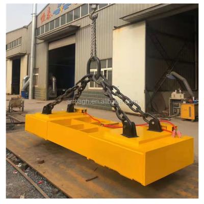 China Safety Elevator 2 Ton Lifting Magnet For Lifting To Scrap Electromagnetic Used Drop Magnets For Billet Steel for sale