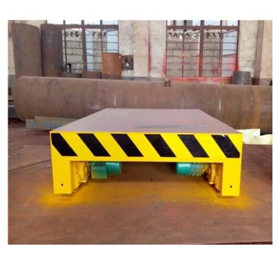 China Warning Heavy Duty Electric Hoist Hoist Winch Trolley kpj-50t Rail Transfer Trolley Trolley for sale