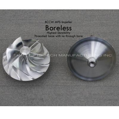 China Forged 5 Axis CNC Fully Machined Billet Compressor Wheel ALL SIZE for sale