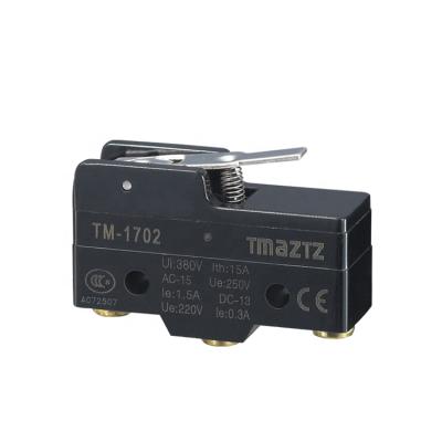 China omron short micro switch lever switch lever energetic micro switch TM 1702 Z-15GW21-B LXW5-11N2 TM-1702 for sale