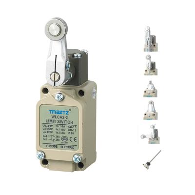 China Two-circuit sealed housing aluminum limit switch WLCA2-2 for elevator using/IP66/1NC+1NO WLCA2-2 for sale