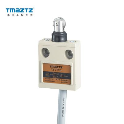 China High Quality Micro IP67 3M Wire Diver Waterproof Dustproof Limit Switch Customized Length 250VAC 3A 125VAC 5A TZ-3112 TZ-3112 for sale