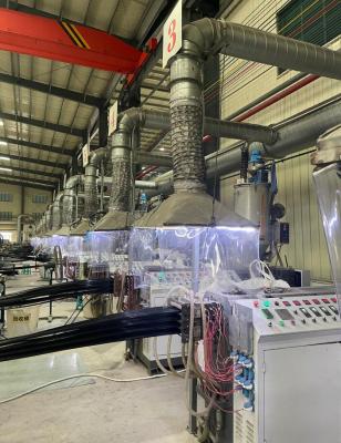 China Thermal Profile PA66 Nylon GF25% Polyamide Cut Tape Machine Production Line for sale