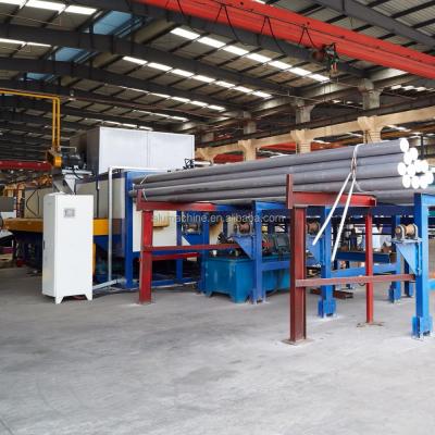 China Energy Saving Full Automatic Multi Billet Log Hot Shear Furnace With Aluminum Extrusion Line for sale