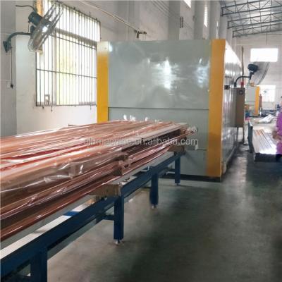 China Make wood effect on grain effect aluminum wood transfer machine for coating spray aluminum profile and powder sheet for sale