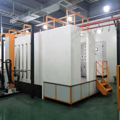 China Factory/machine/equipment spray static powder coating before transferring wood grain effect to aluminum for sale