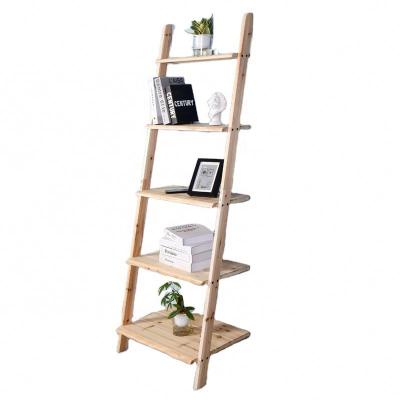 China China 2021 New Products Multifunctional Exhibition 4 Layer Ladder Storage Wall Mounted Shelf for sale