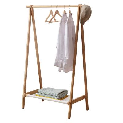 China Hot Sale Adjustable DIY Wood Coat Rack (Other) Stand Up Clothing Hangers Home Furniture Coat Racks Eco-friendly for sale