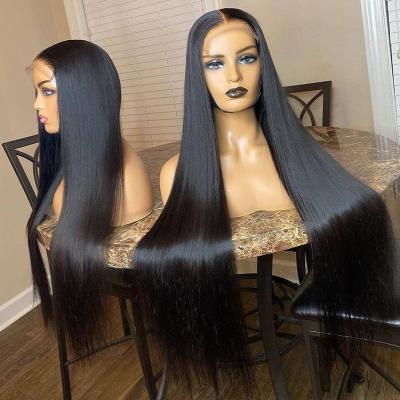 China Silky Straight Wave Mink Brazilian Human Hair Lace Front Wig, Remy Hd Lace Wigs Human Hair Lace Front, Natural Hair Wigs For Black Women for sale