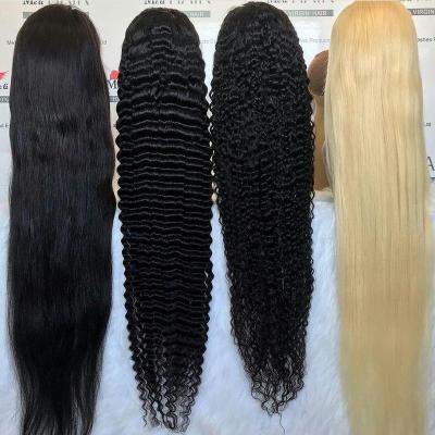 China Silky Straight Lace Front Wig, Wholesale Hd Glueless 8-40 Inch Natural Hairline Wigs For Color Women, 13x4 13x6 Lace Front Wigs With Baby Hair for sale